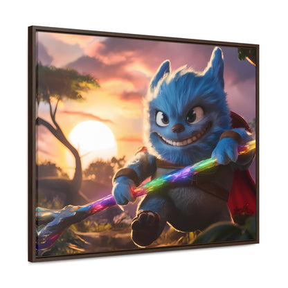 Guardian of the Enchanted Forest - Gallery Canvas Wraps, Horizontal Frame