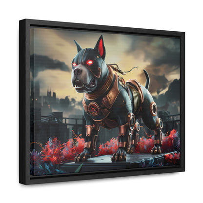 Cyberhound Sentinel - Gallery Canvas Wraps, Horizontal Frame