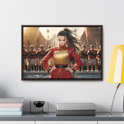 Commander of the Crimson Legion - Gallery Canvas Wraps, Horizontal Frame