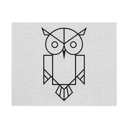 Geometric Owl Puzzle - Jigsaw Puzzle (30, 110, 252, 500,1000-Piece)