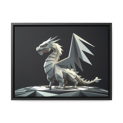 The Silver Sentinel - Gallery Canvas Wraps, Horizontal Frame