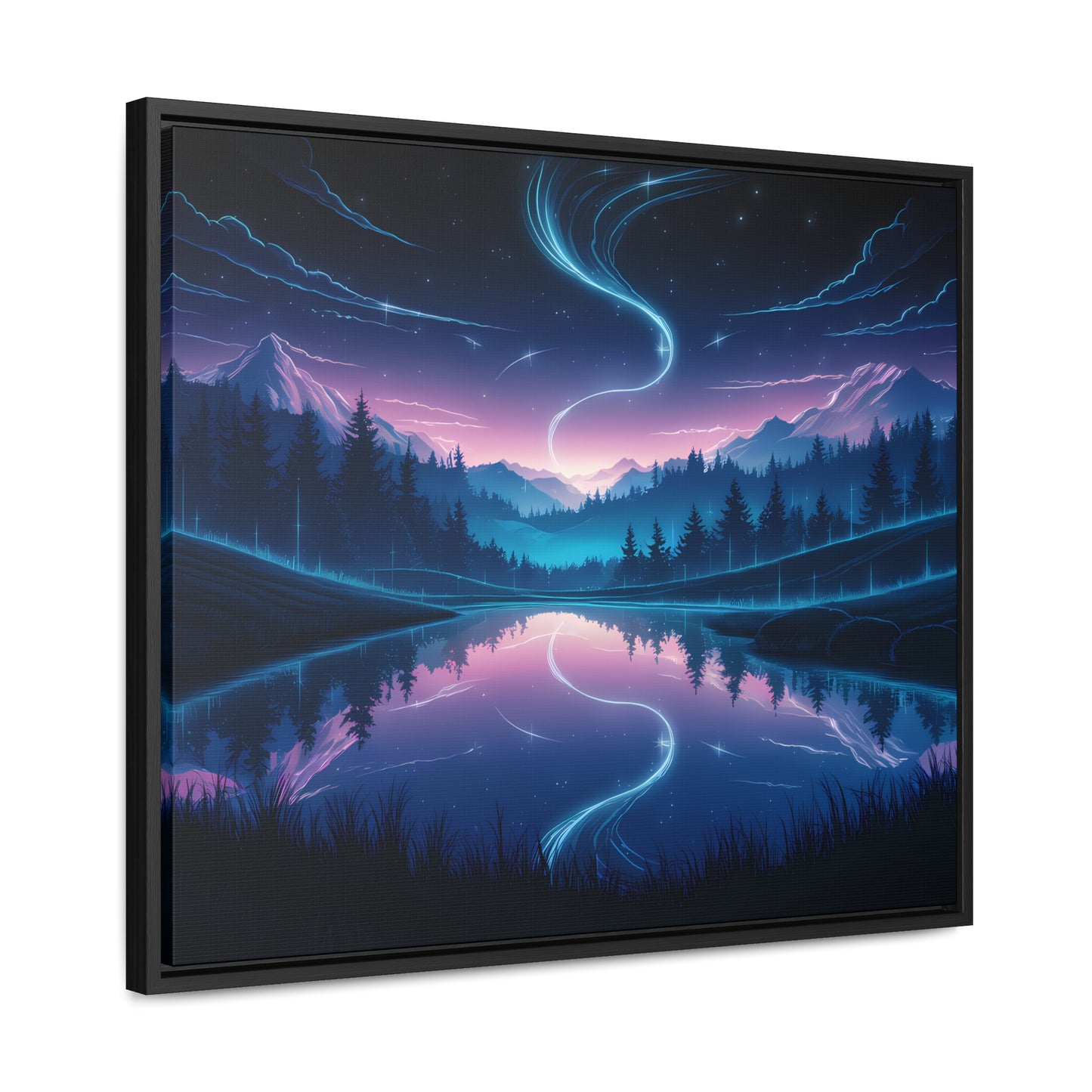 Celestial Reflection - Gallery Canvas Wraps, Horizontal Frame