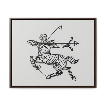 Centaur's Precision - Gallery Canvas Wraps, Horizontal Frame