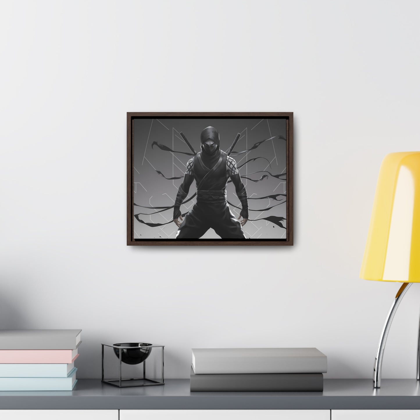 Shadowblade Sentinel - Gallery Canvas Wraps, Horizontal Frame