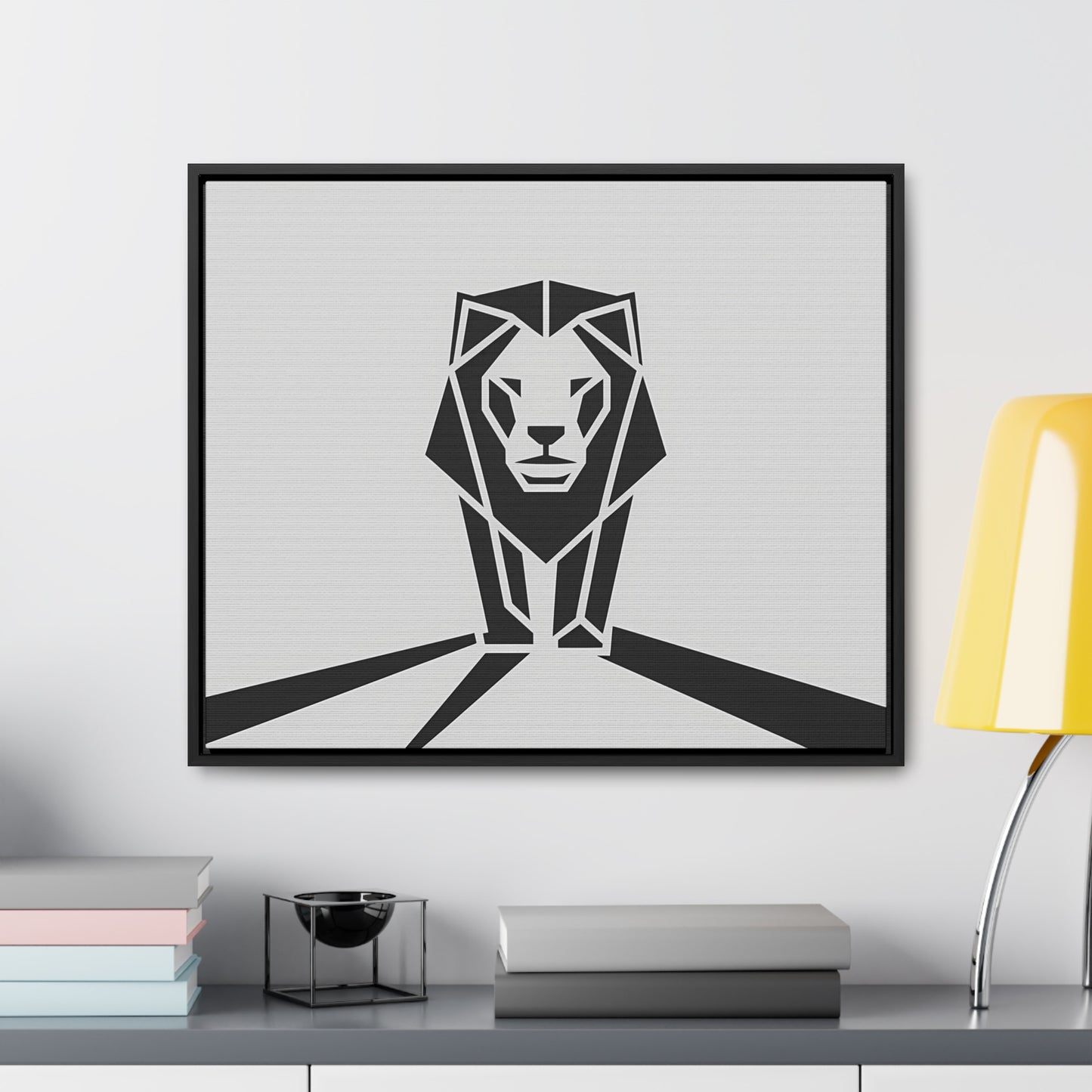 Guardian of the Pride - Gallery Canvas Wraps, Horizontal Frame