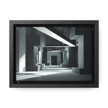 Echoes of Geometry - Gallery Canvas Wraps, Horizontal Frame