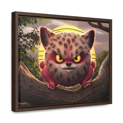 Guardian of the Sunset Forest - Gallery Canvas Wraps, Horizontal Frame