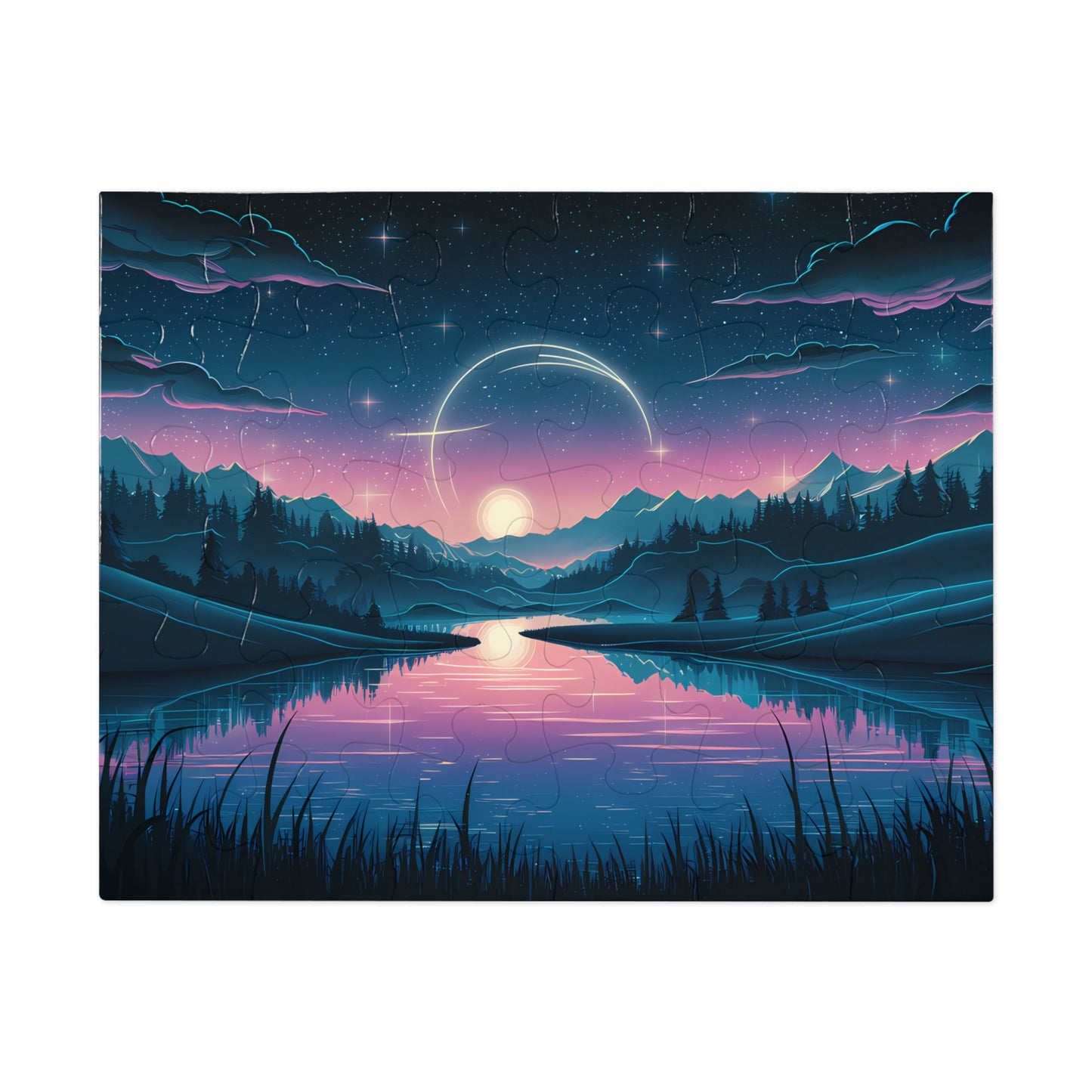 Ethereal Moonrise - Jigsaw Puzzle (30, 110, 252, 500,1000-Piece)