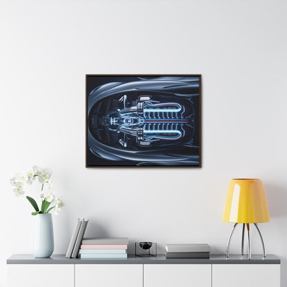 "Symphony of Engineering" - Gallery Canvas Wraps, Horizontal Frame