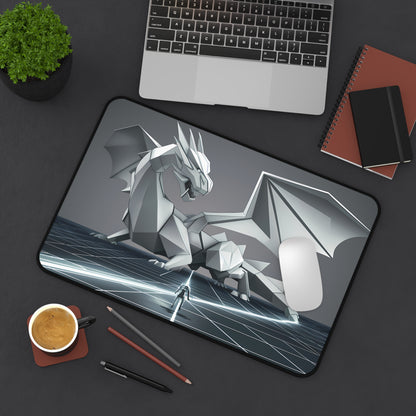 "Cyber Dragon Confrontation" - Desk Mat