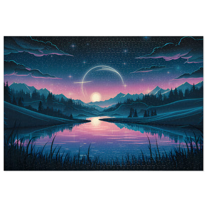 Ethereal Moonrise - Jigsaw Puzzle (30, 110, 252, 500,1000-Piece)