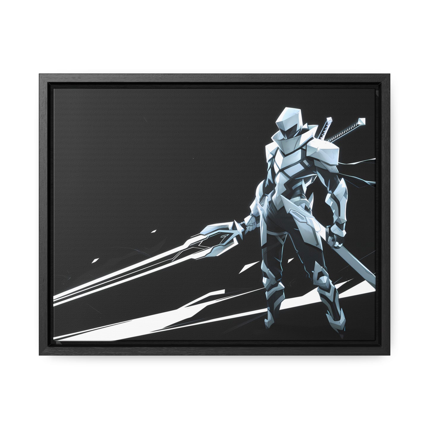 Blade of the Shadow Knight - Gallery Canvas Wraps, Horizontal Frame