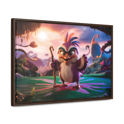 Guardian of the Enchanted Forest - Gallery Canvas Wraps, Horizontal Frame