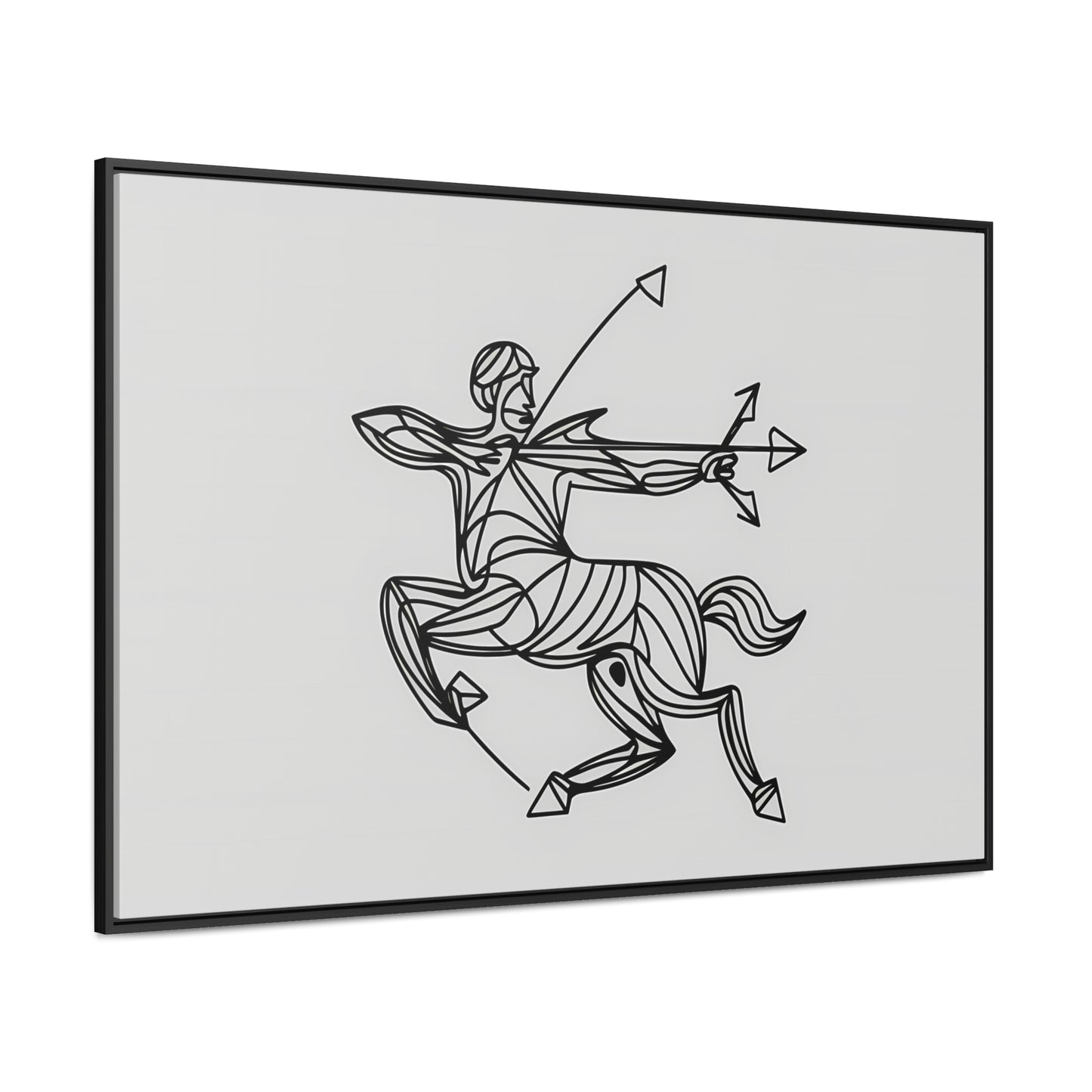 Centaur's Precision - Gallery Canvas Wraps, Horizontal Frame