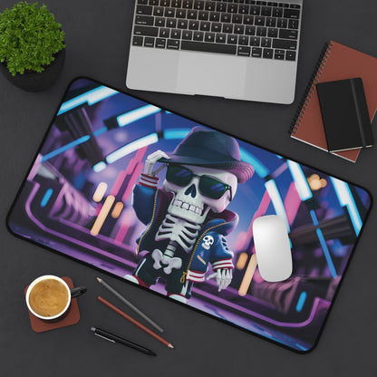 Cute and very cool Skeleton - Desk Mat