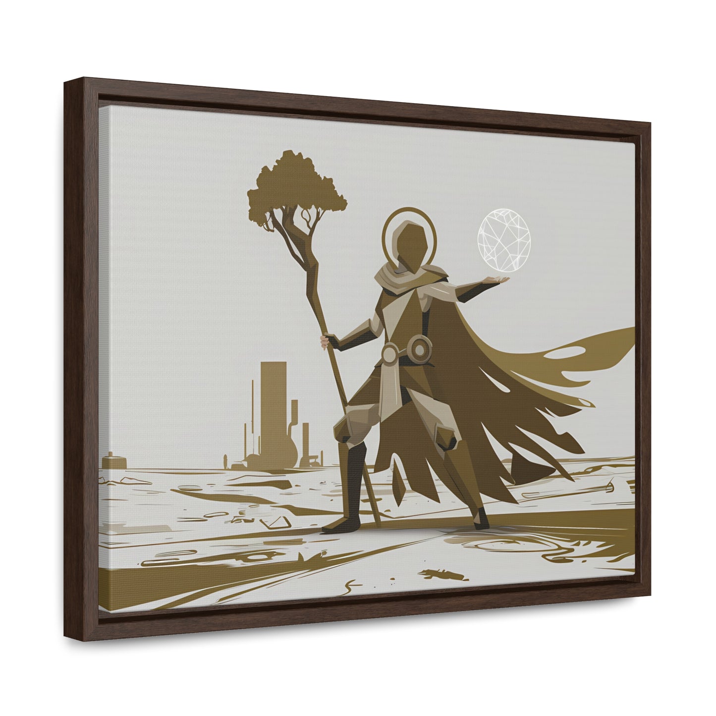 Guardian of the Wasteland - Gallery Canvas Wraps, Horizontal Frame