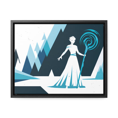 Winter's Embrace - Gallery Canvas Wraps, Horizontal Frame