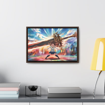 Blade of the Infinite Resolve - Gallery Canvas Wraps, Horizontal Frame