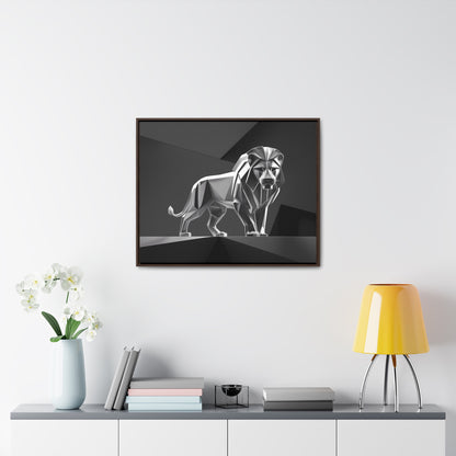 Majestic Steel Sentinel - Gallery Canvas Wraps, Horizontal Frame