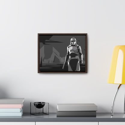 The Lone Protector - Gallery Canvas Wraps, Horizontal Frame