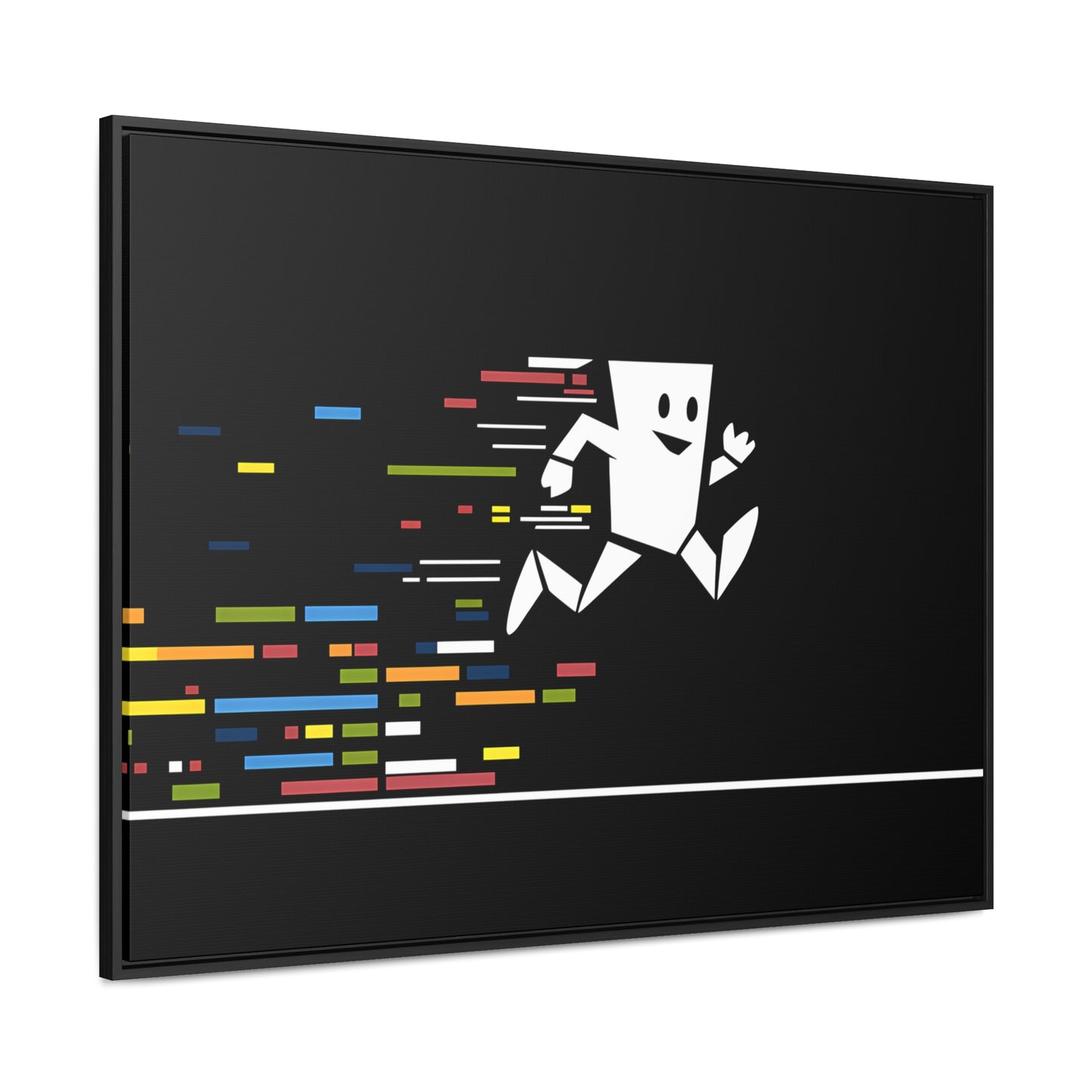 Data Sprint - Gallery Canvas Wraps, Horizontal Frame