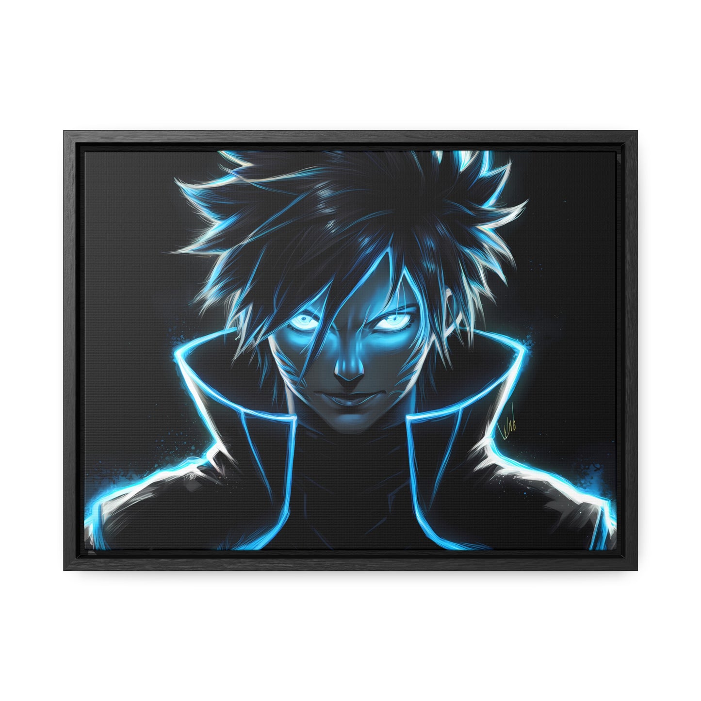 Eclipse of the Electric Soul - Gallery Canvas Wraps, Horizontal Frame