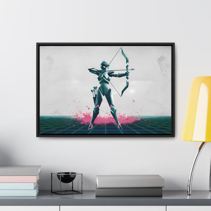 Digital Sentinel - Gallery Canvas Wraps, Horizontal Frame