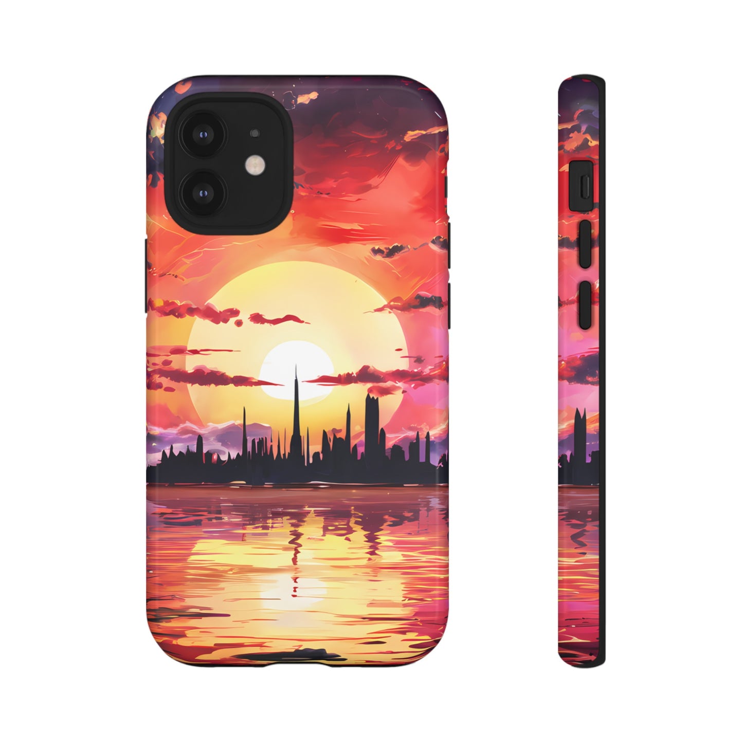 Anime Island City - Smartphone Tough Cases