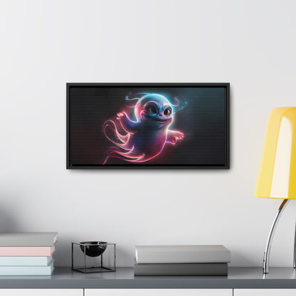 Neon Ghostling - Gallery Canvas Wraps, Horizontal Frame