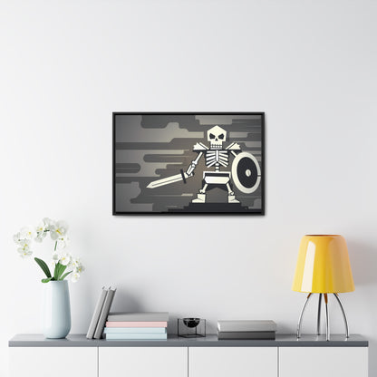 The Undead Sentinel - Gallery Canvas Wraps, Horizontal Frame