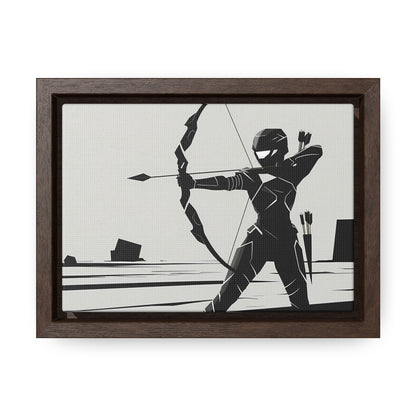 Silent Hunter - Gallery Canvas Wraps, Horizontal Frame