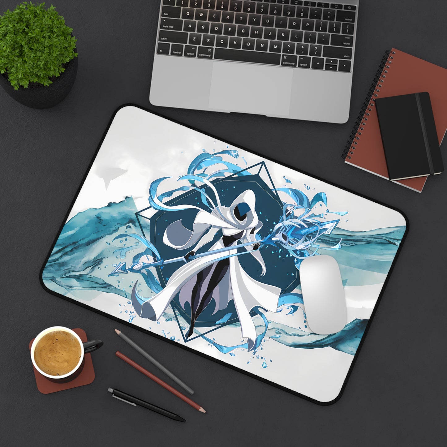 Herald of the Frozen Veil - Desk Mat