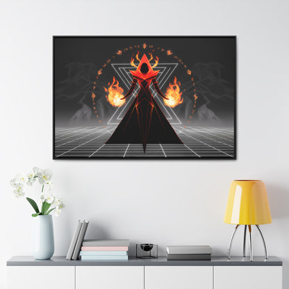 Eternal Pyromancer - Gallery Canvas Wraps, Horizontal Frame