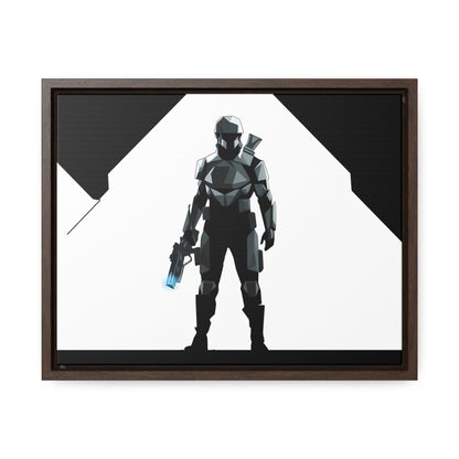 Sentinel of the Void - Gallery Canvas Wraps, Horizontal Frame