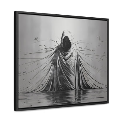 Ethereal Sentinel of the Abyss - Gallery Canvas Wraps, Horizontal Frame