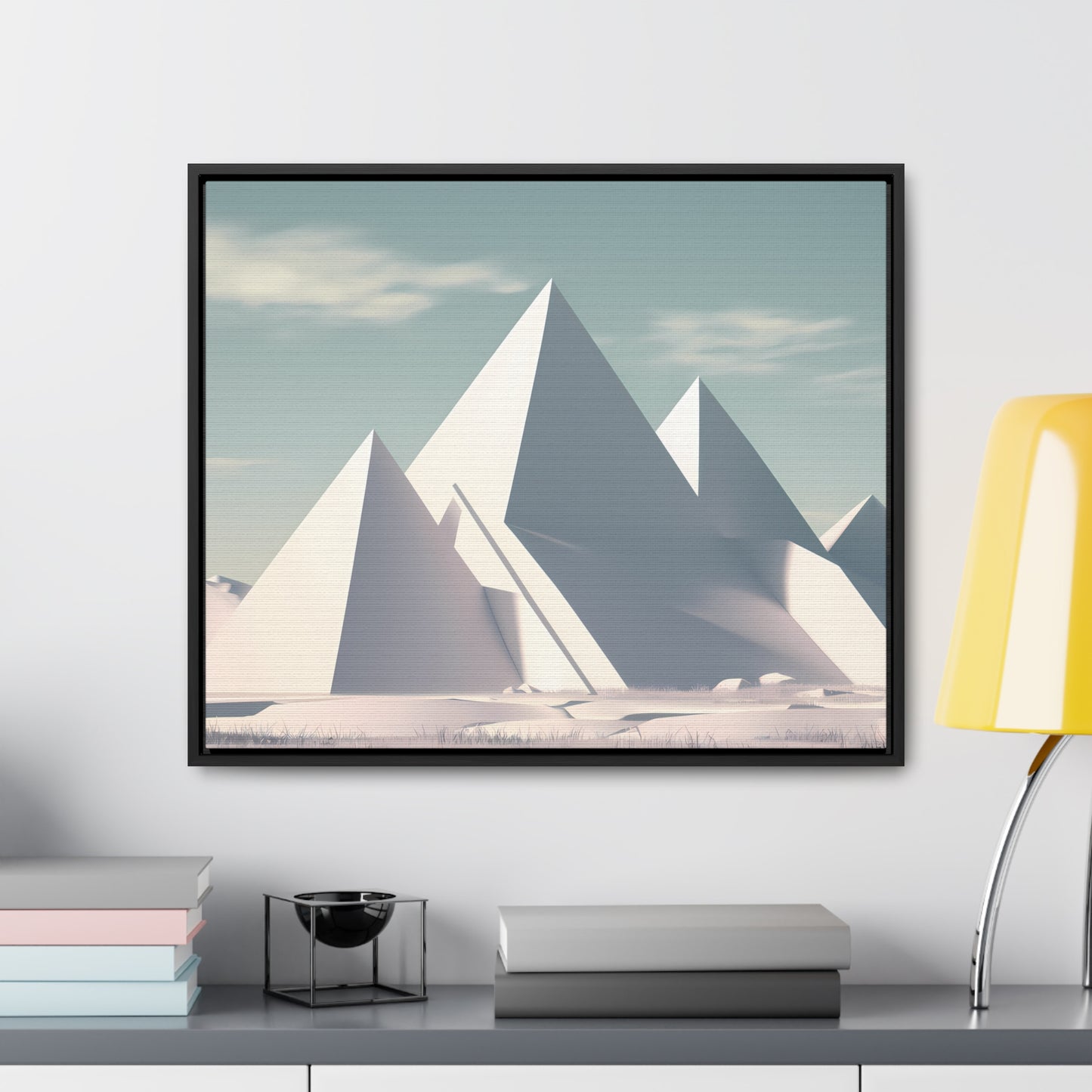 Monolith Peaks - Gallery Canvas Wraps, Horizontal Frame