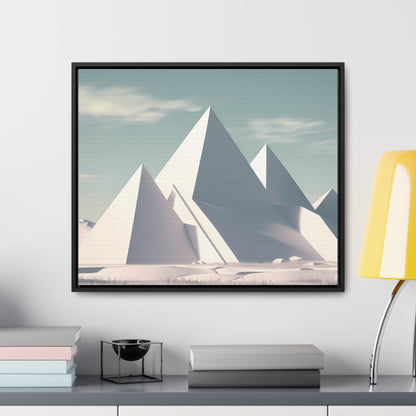 Monolith Peaks - Gallery Canvas Wraps, Horizontal Frame