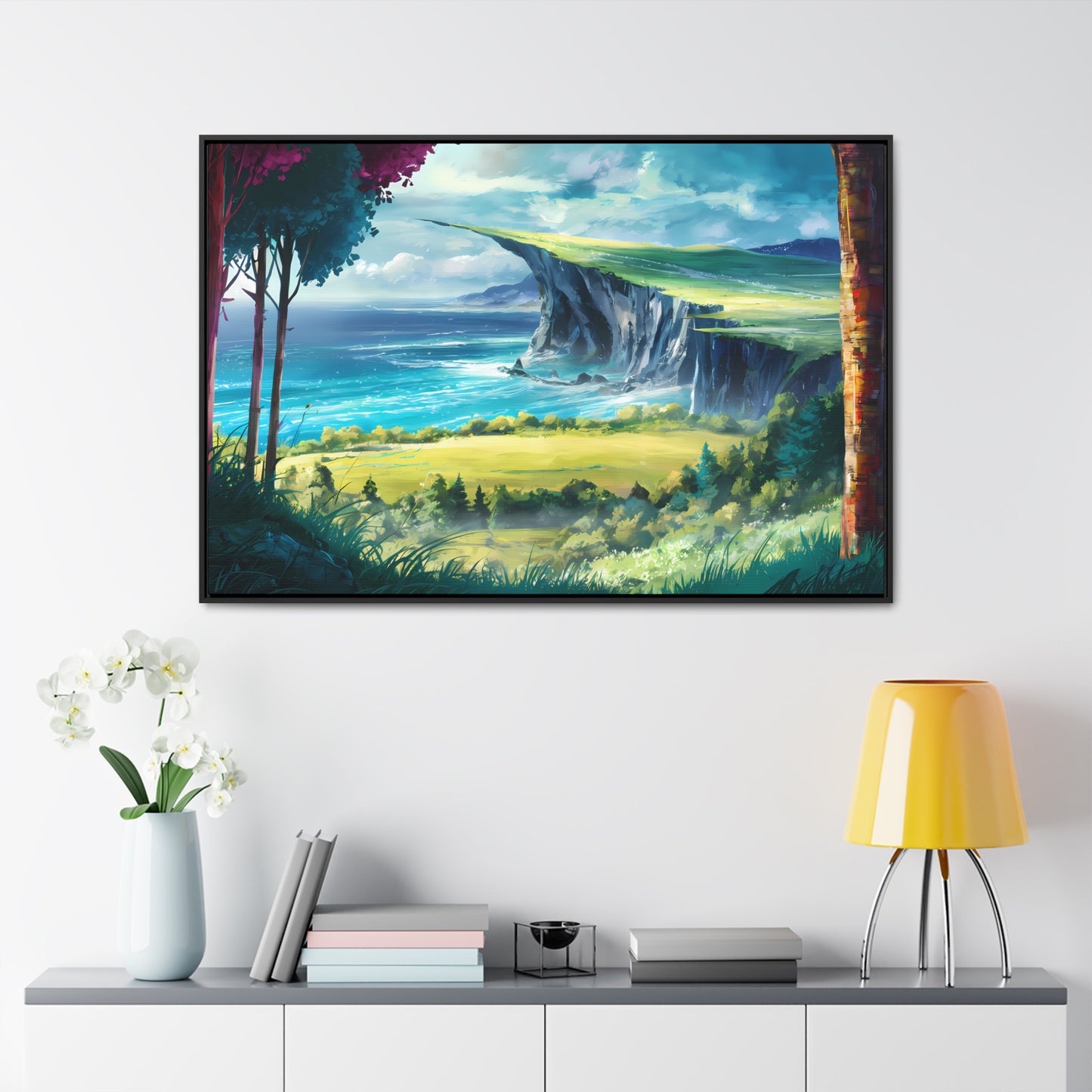 Edge of the Horizon - Gallery Canvas Wraps, Horizontal Frame