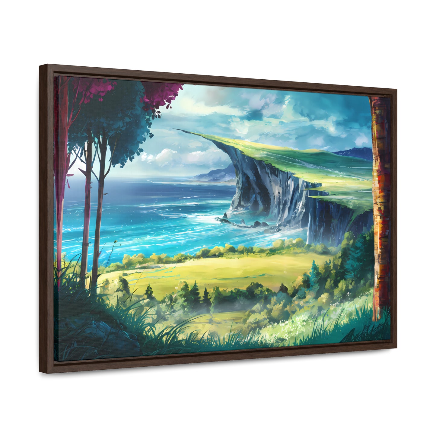 Edge of the Horizon - Gallery Canvas Wraps, Horizontal Frame