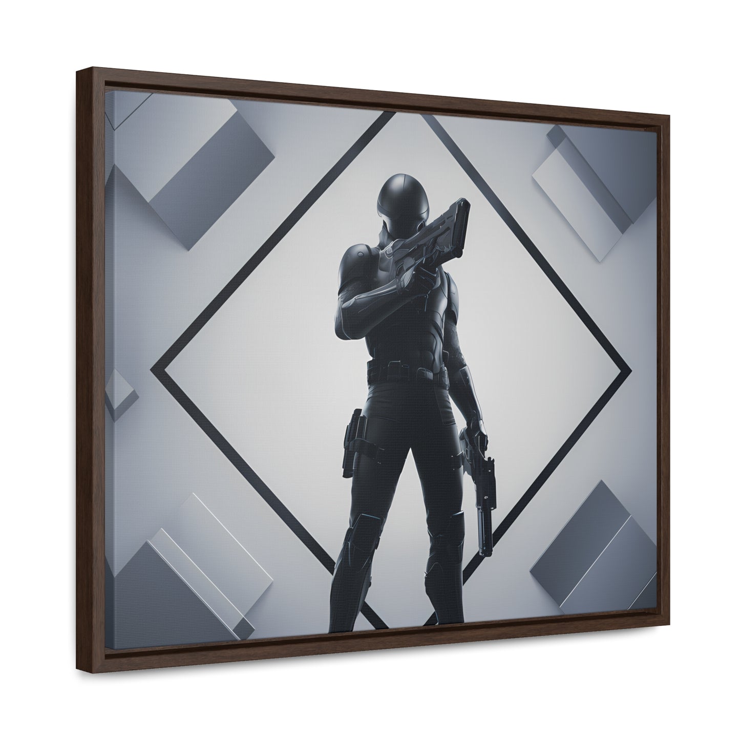 Shadow Enforcer - Gallery Canvas Wraps, Horizontal Frame