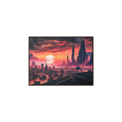 City of the Last Dawn - Gallery Canvas Wraps, Horizontal Frame