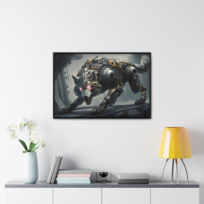 Cybernetic Alpha - Gallery Canvas Wraps, Horizontal Frame