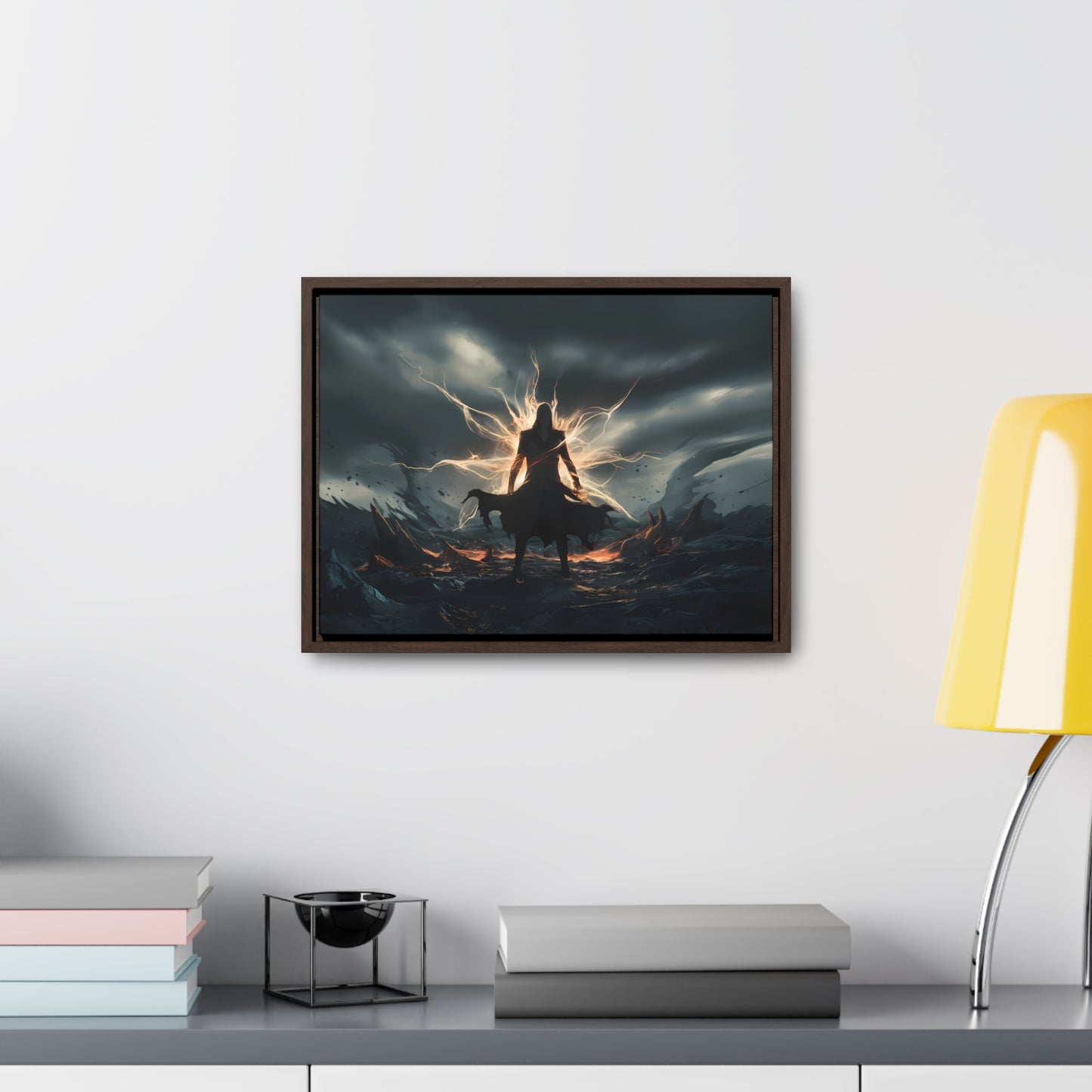 Eclipse of the Dark Conqueror - Gallery Canvas Wraps, Horizontal Frame