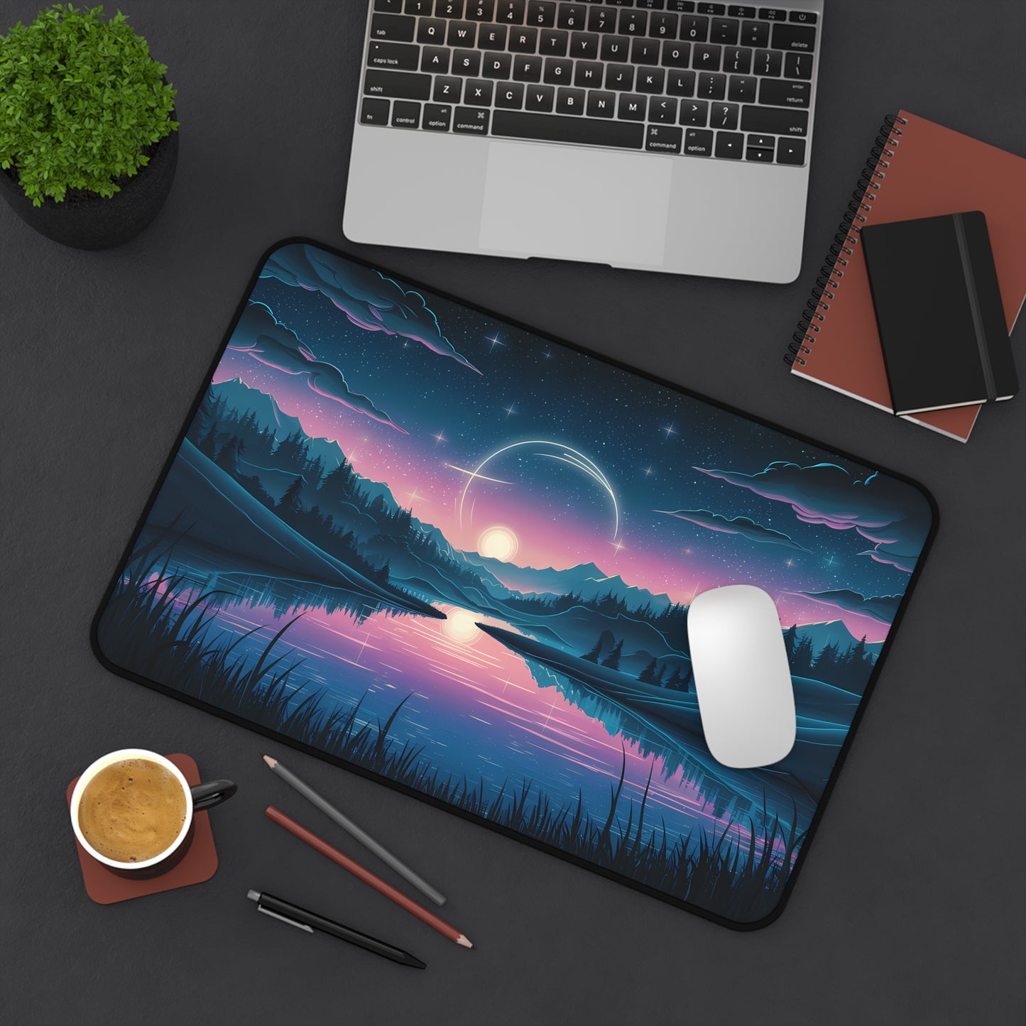 Magical Night Sky 2 - Desk Mat