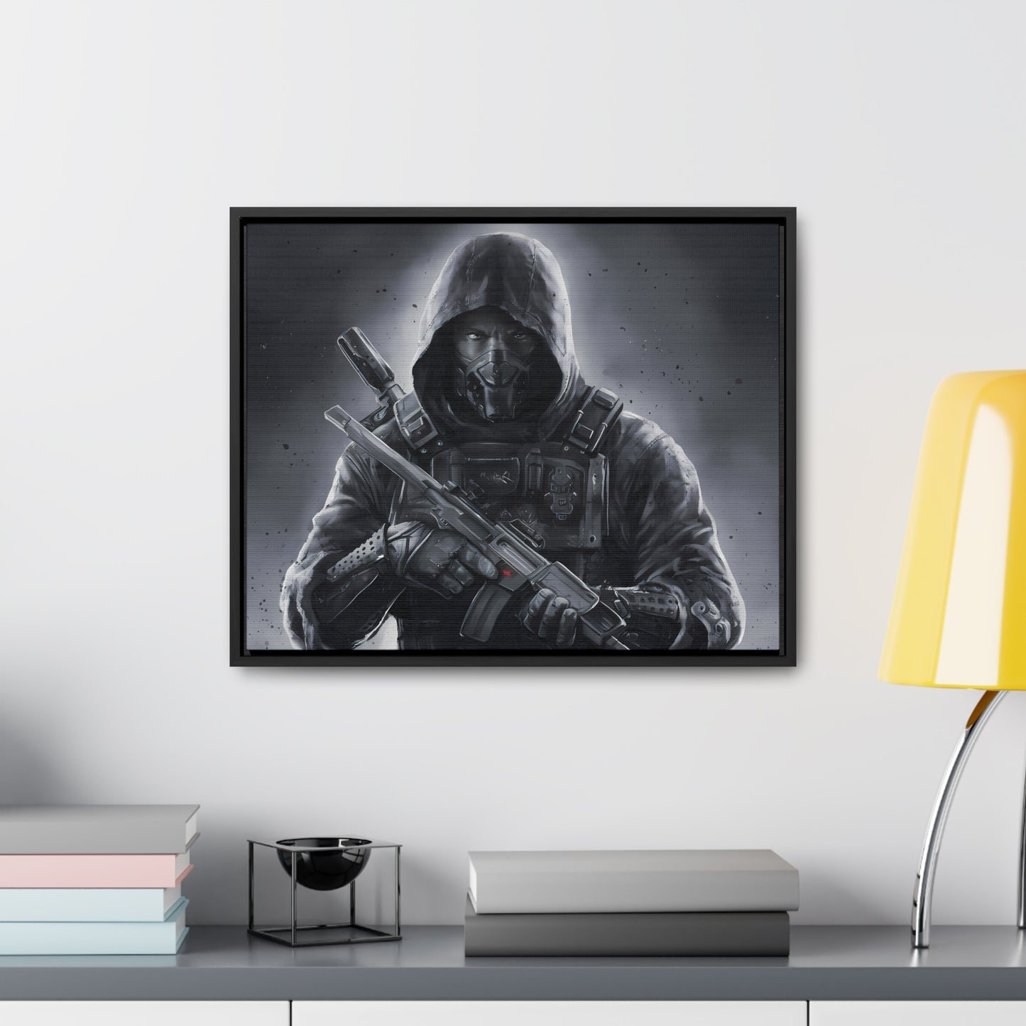 Shadow Enforcer - Gallery Canvas Wraps, Horizontal Frame