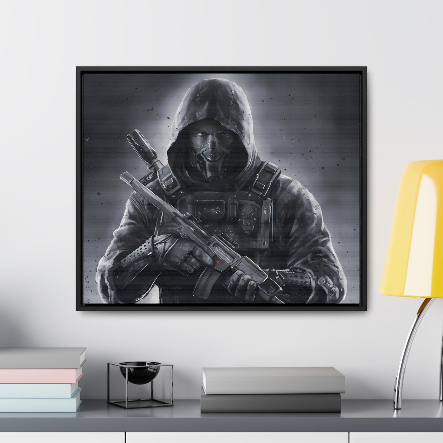 Shadow Enforcer - Gallery Canvas Wraps, Horizontal Frame