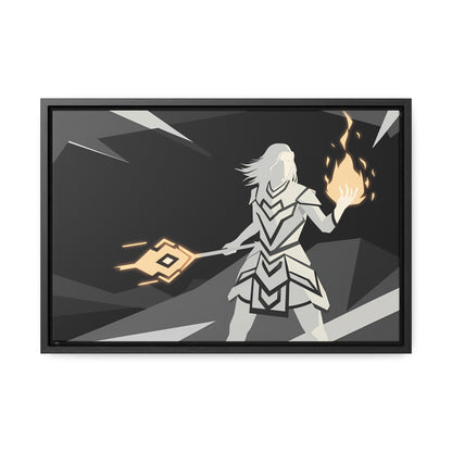 Ethereal Flamebearer - Gallery Canvas Wraps, Horizontal Frame