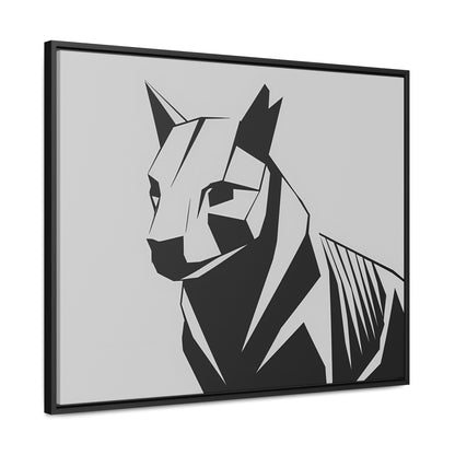 Geometric Guardian - Gallery Canvas Wraps, Horizontal Frame