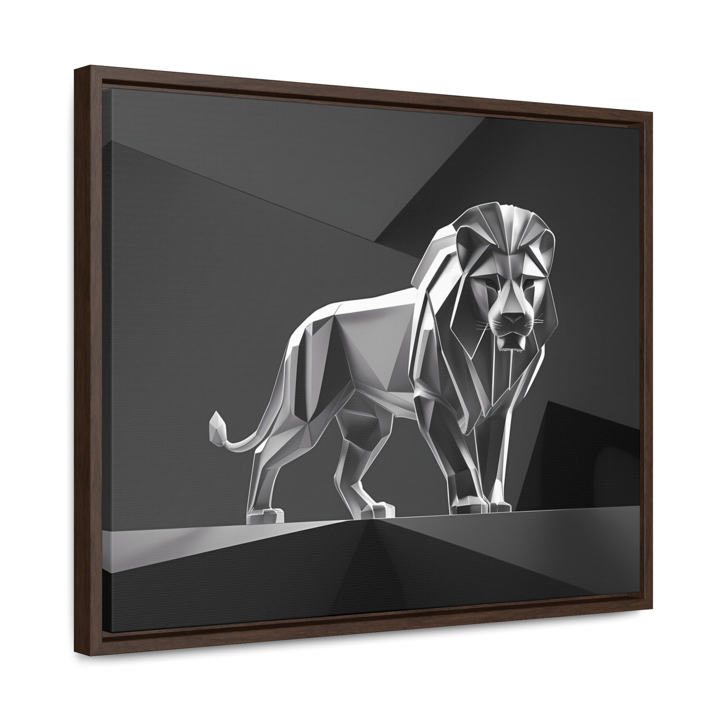 Majestic Steel Sentinel - Gallery Canvas Wraps, Horizontal Frame