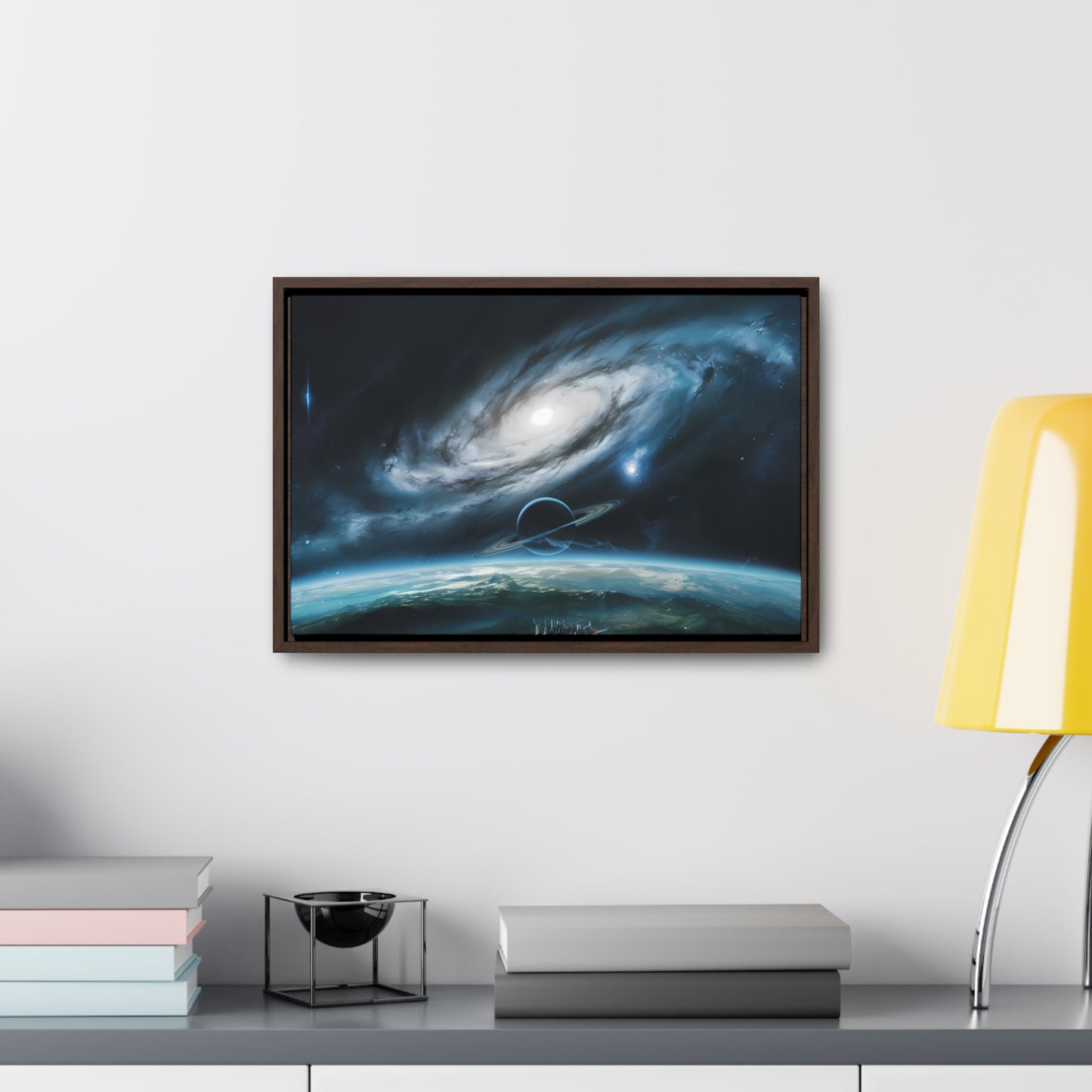 Celestial Spiral - Gallery Canvas Wraps, Horizontal Frame